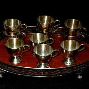 Cups Punch cups Beverage cups Cache pots Vintage  Set of 10